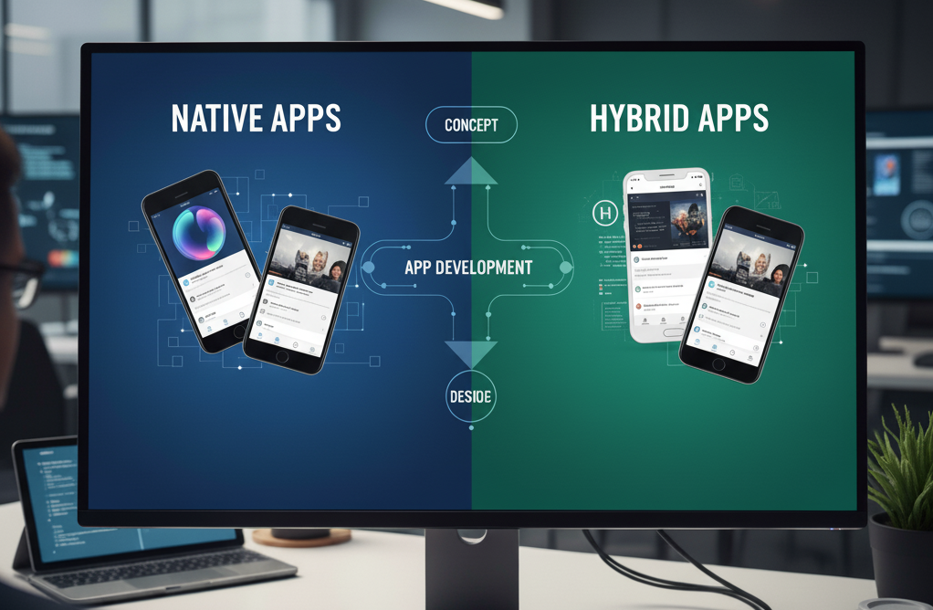 native vs hybrid app